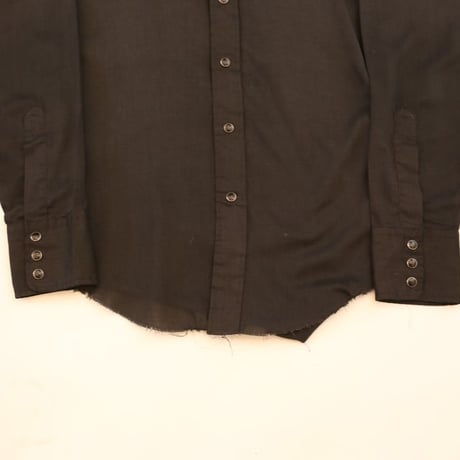 Wrangler Black Western Shirt
