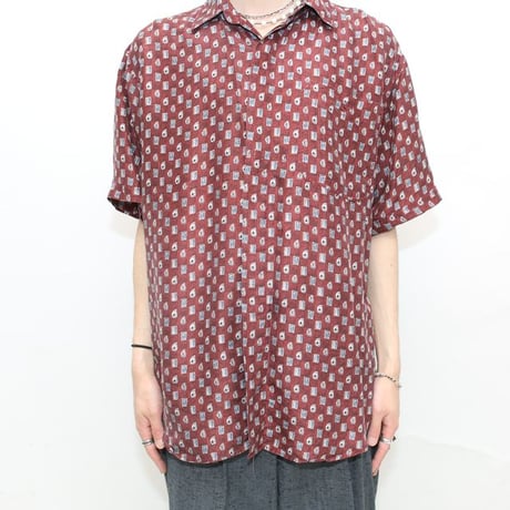 Silk Patterned Shirt