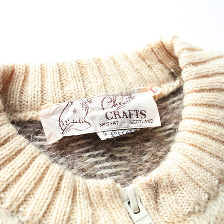 ウールジップアップカーディガン Wool Zip Cardigan