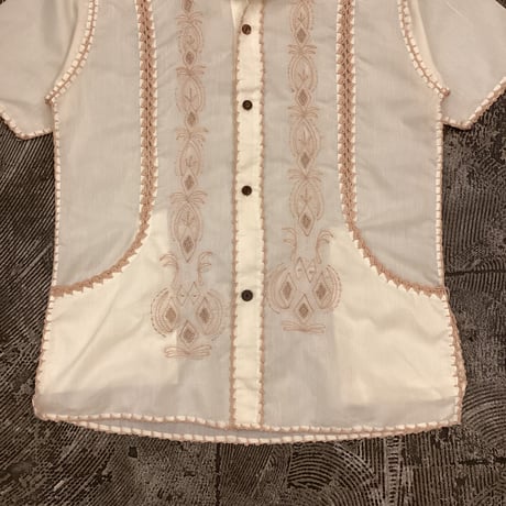 70's-80's See-Through S/S Shirt