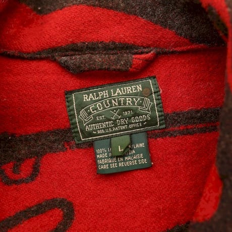 Ralph Lauren Country Blanket Coat 'Indian Head'