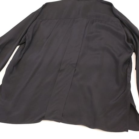 Black Rayon L/S Shirt