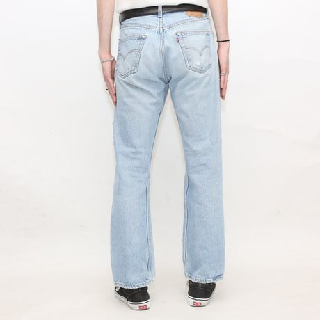 Levi's 501 Damage Denim Pants MADE IN MEXICO
