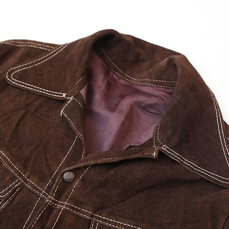 Suede Trucker Jacket