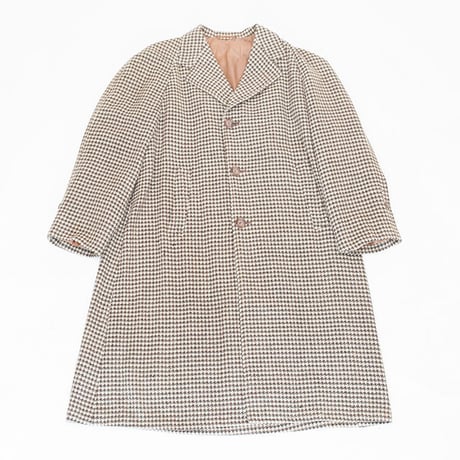 Hound tooth Wool Coat