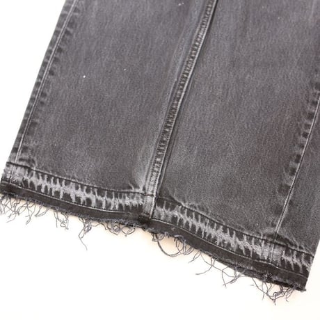 Levi's 501 Damage Black Denim Pants