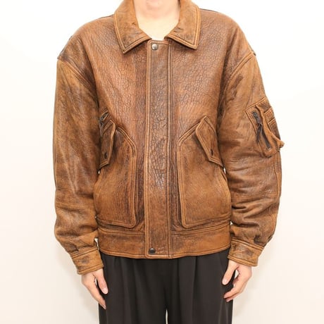 Andrew Marc Flight Leather Jacket