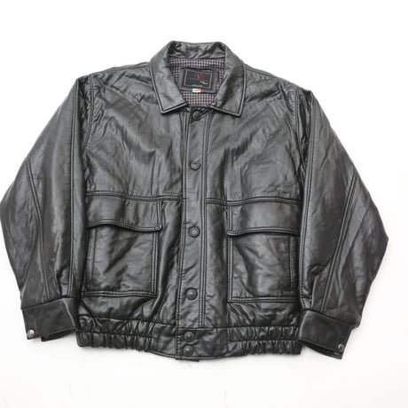 Black Lamb Leather Jacket MADE IN ITALY