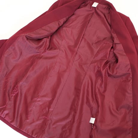 Skinny Bordeaux  Long Jacket