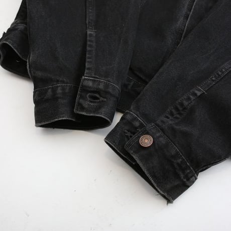 90s Levis 70507 Black Denim Jacket  MADE IN USA