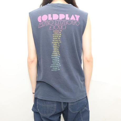 Coldplay Sleeveless T-Shirt