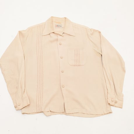 Vintage Open-Collared Shirt