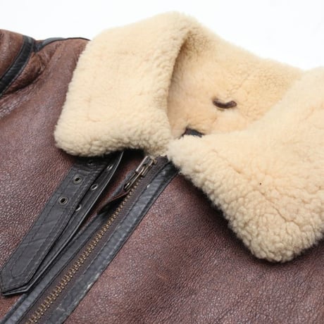 B-3 Mouton Leather Jacket