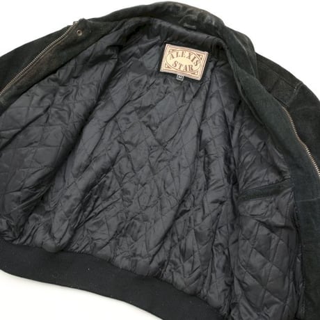 A-2 Type Flight Suede Leather Jacket
