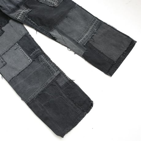 Levi's Patchwork Remake Black Denim Pants