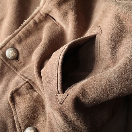 Suede Boa Coat