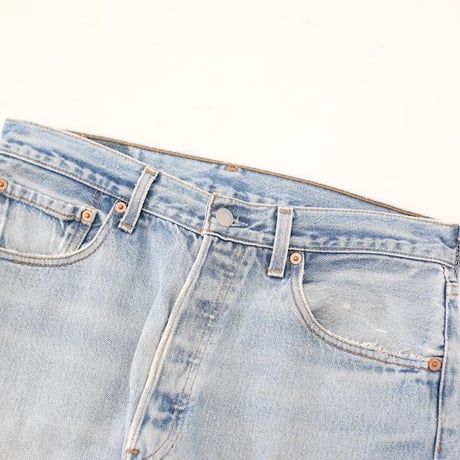 90's Levi's 501 Damage Denim Pants MADE IN MEXICO