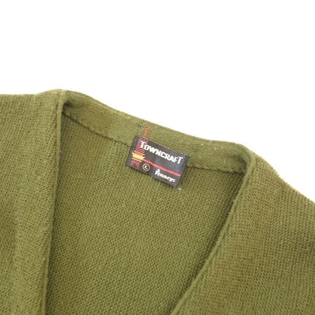 60's Town Craft Wool Knit Cardigan