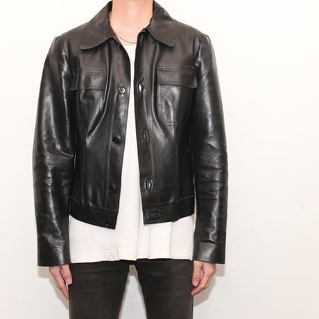 Leather Trucker Jacket
