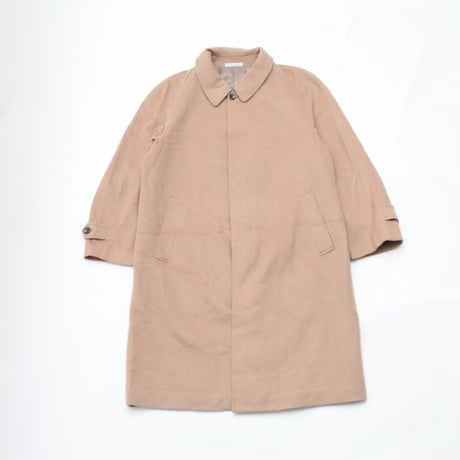 Silky Cashmere Balmacaan Coat