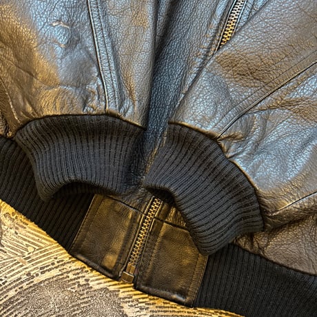 MA-1 Type Flight Leather Jacket