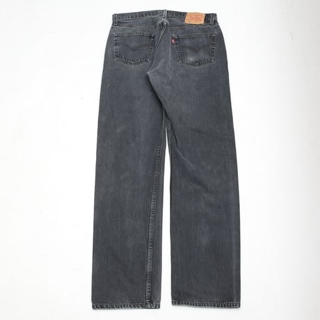 Levi's 501 Black Denim Pants MADE IN USA