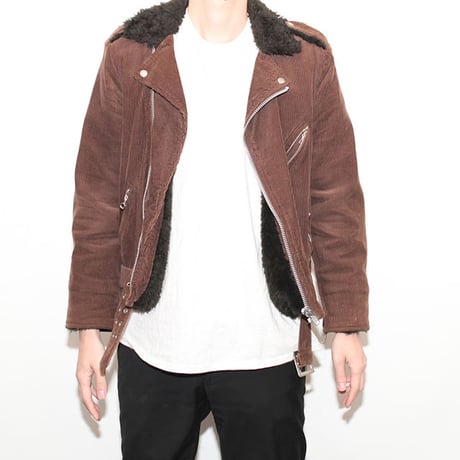 Corduroy Boa Rideres Jacket