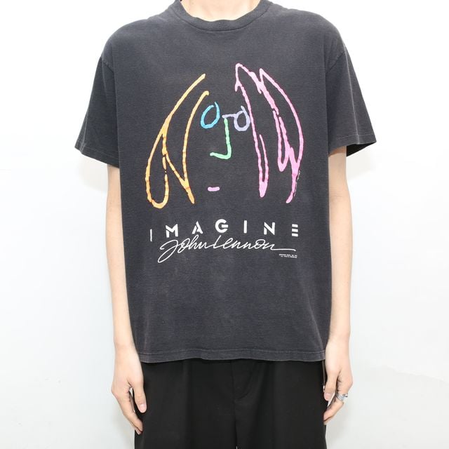 80's John Lennon 'IMAGINE' T-Shirt | Strato