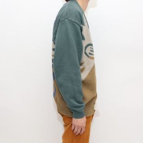Vintage Cotton Knit Cardigan
