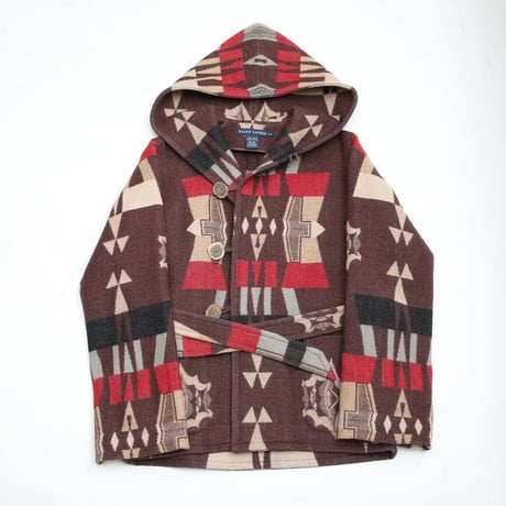 Ralph Lauren Native Pattern Blanket Coat
