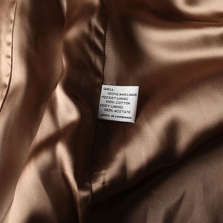 All Camel Wool Long Coat