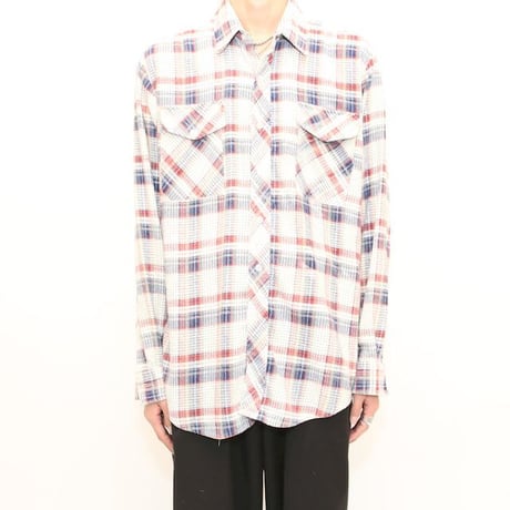 Vintage Flannel Check L/S Shirt