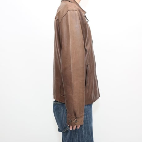 90s Polo by Ralph Lauren Lamb Leather Jacket