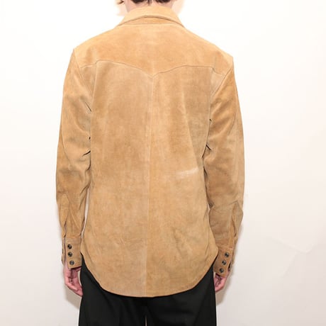 Suede Leather  Shirt
