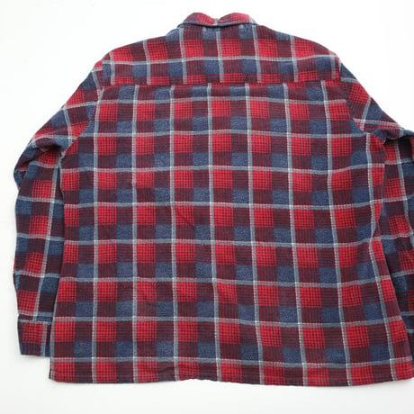 Plaid Print Flannel Shirt