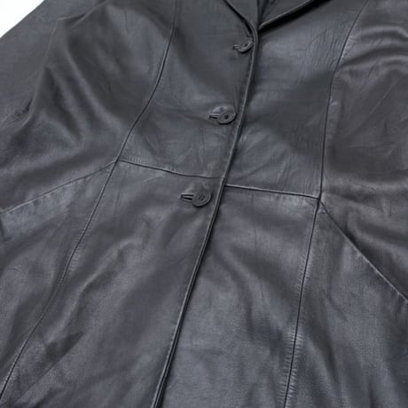 Skinny Leather Coat