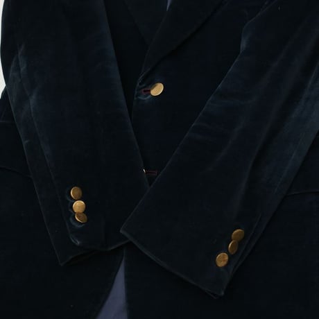 Vintage Burberry's Velour Tailored Jacket