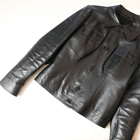 Leather Trucker Jacket