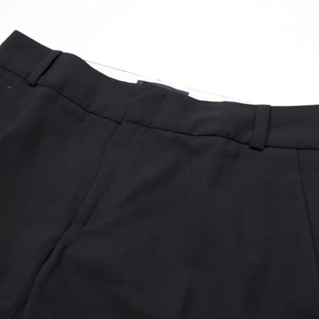 Black Flared Slacks Pants