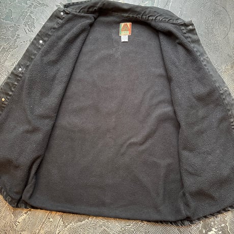 90s LA GATE Coverall Black Denim Coverall Jacket MADE IN USA