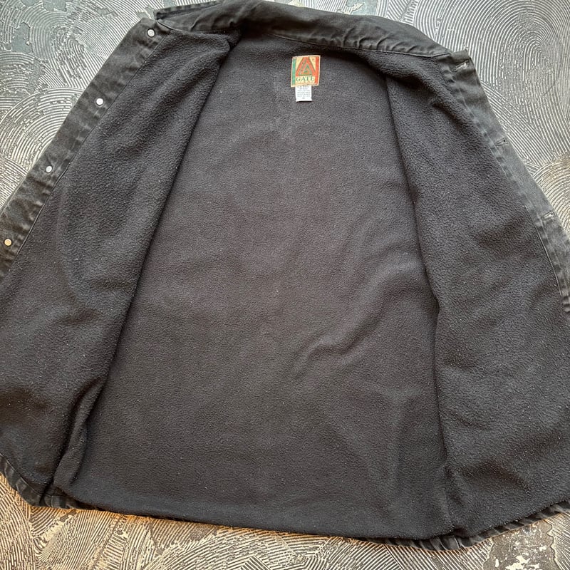 90s LA GATE Coverall Black Denim Coverall Jacke