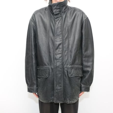 London Fog Lamb Leather Coat