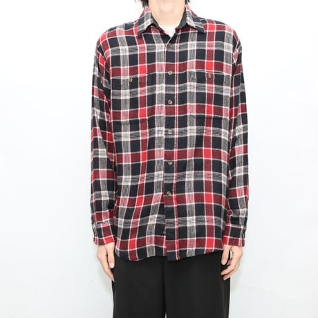 90's Plaid Acrylic Shirt