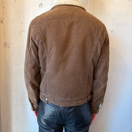 70s Levi's Corduroy Sherpa Trucker Jacket