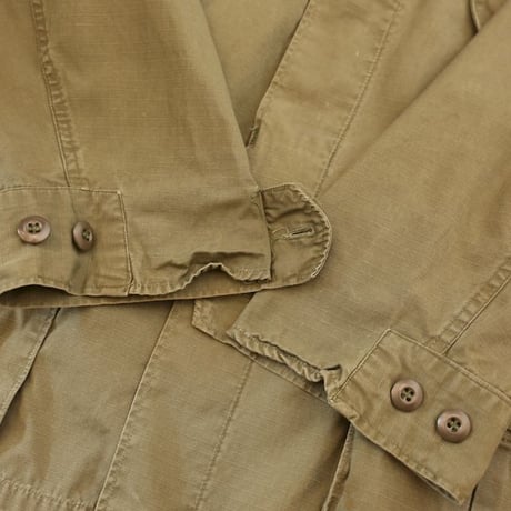 60's U.S.ARMY Jungle Fatigue Jacket 4th