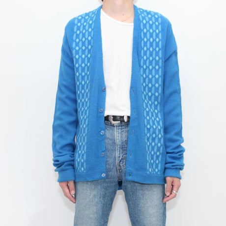 Vintage Acryl Knit Cardigan