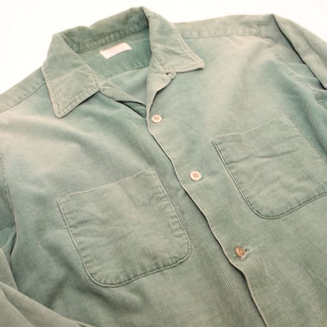 50s Vintage Corduroy L/S Shirt