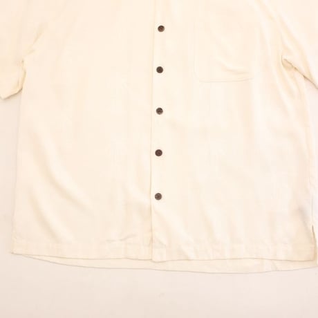Open Collar Rayon S/S Shirt