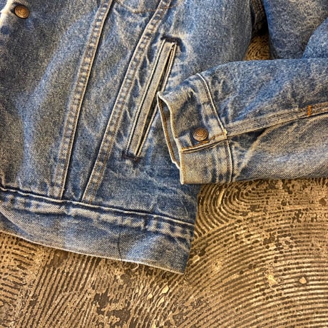 80-90s Levi's Denim Sherpa Trucker Jacket