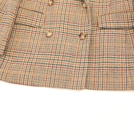 Hound's Tooth Double Breasted Jacket